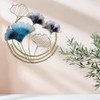 Wall Decor,Wall Hanging Decoration,Home Background Wall Hanging,Ginkgo Leaf Wall Decor,Metal