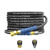 Heliwoo 3/8" Pressure Washer Hose 25 FT, Commercial Industrial Grade