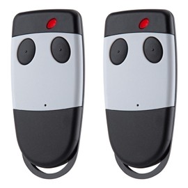 pepape 2 Pack 433.92MHz Garage Remote Control Fob Replacement for CARDIN S449 QZ2, S449 QZ4, S449 QZ1, S449 QZ3, 2 Channels