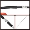 A-Premium Rear Driver Side Parking Brake Cable Assembly Compatible with