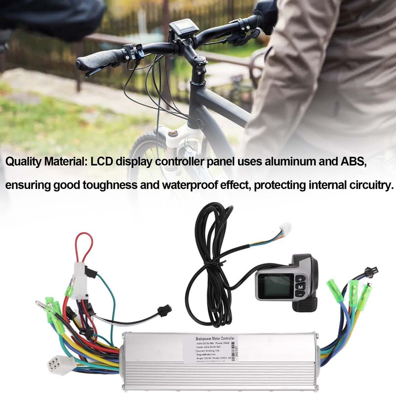 Electric Scooter Control with 124DX LCD Display Panel with Switch