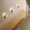 Pasoar Modern Wall Sconces Set of Two, Led Wall Light