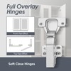 AOLISHENG Soft Close Kitchen Cupboard Cabinet Hinges 35mm Door Hinges,