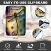 Clipboard with Storage,Storage Clipboard with Pen Holder,Heavy Duty Plastic Storage