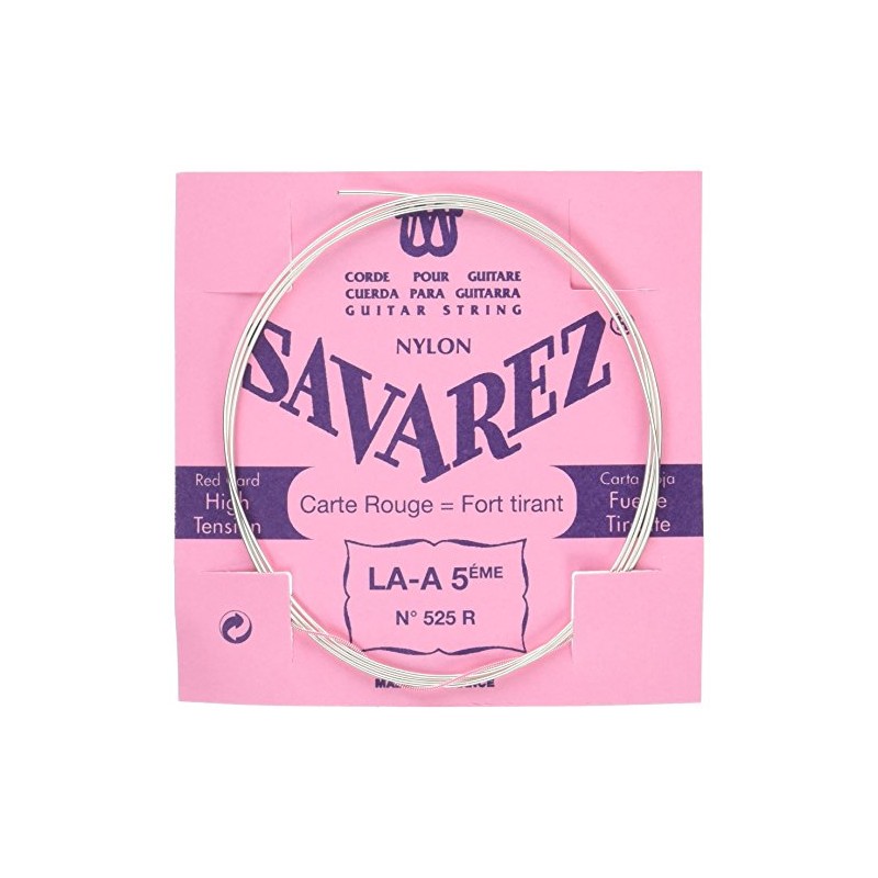 Savarez Strings 525R Bronze Classical Guitar Strings, Medium