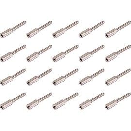 M3.5 x 35mm Brass Extension Studs Ideal for Extending Sockets and Switch Screws x20