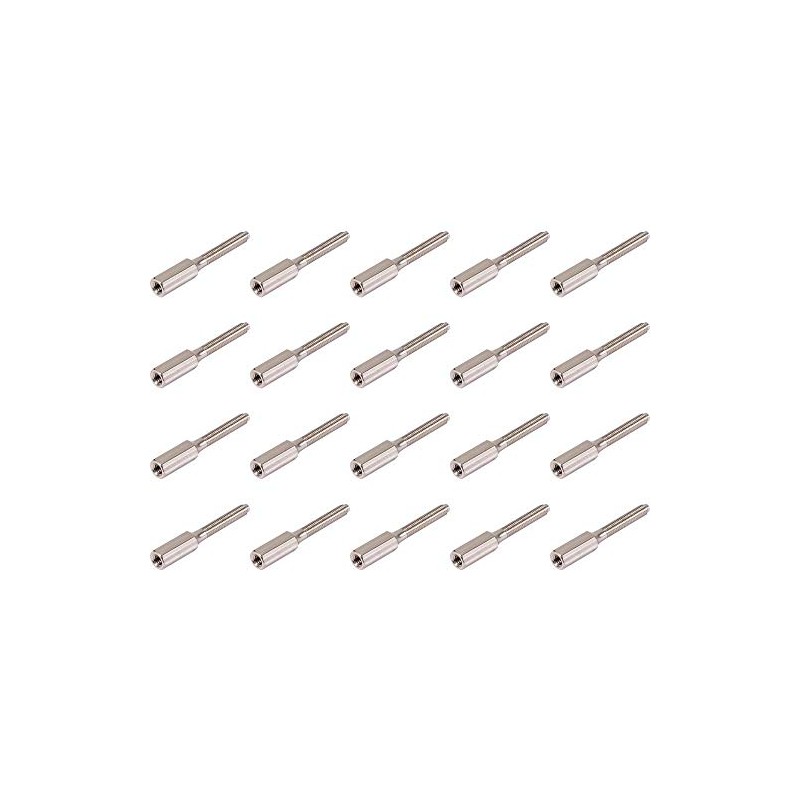 M3.5 x 35mm Brass Extension Studs Ideal for Extending Sockets