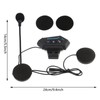 1 Pair Motorcycle Helmet BT Headset Headphone Speakers Support Handsfree