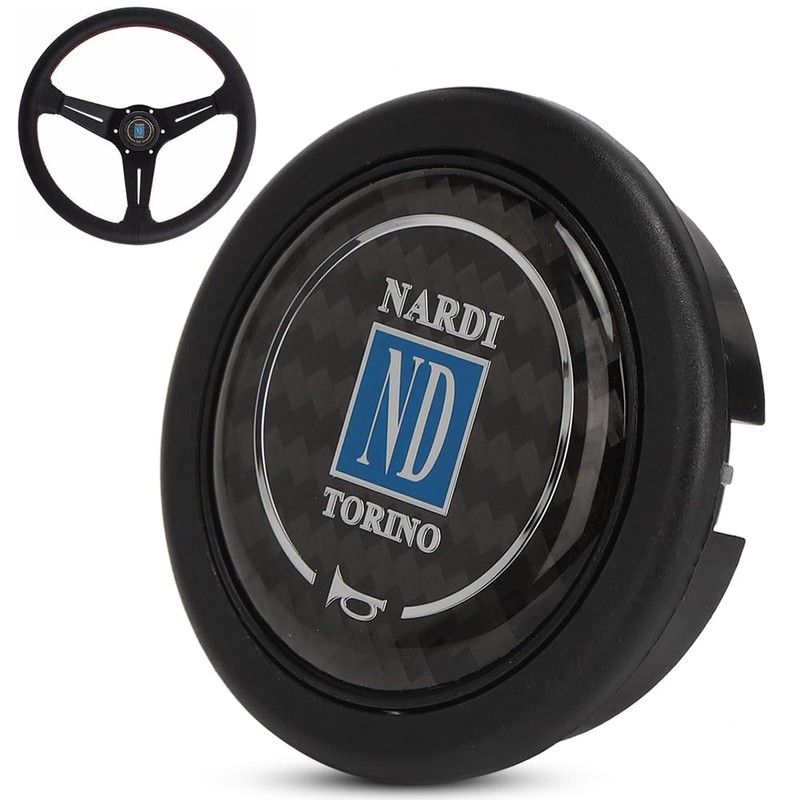 Nardi Replacement Horn Button Carbon Horn Horn Button Steering Wheel