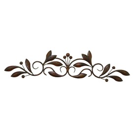 Deco 79 Metal Wall Decor, 30-Inch by 7-Inch