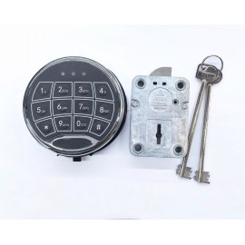 WAHLINPARTS Ambition Safe Lock Replacement Left Hand Swing Bolt Lock With 2 Override Keys