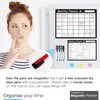 TMS Magnetic Whiteboard Planner Set | A4 Weekly & A3