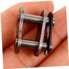 Gatuida 10pcs Motorcycle Chain Connector Link Durable Joint Buckle for