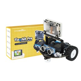 Yahboom Toy Robotic Kit for Microbit Learner Visual Autonomous Driving Programming Smart Robot Kit STEM Projects for Kids Learn to Code Intelligent and Educational