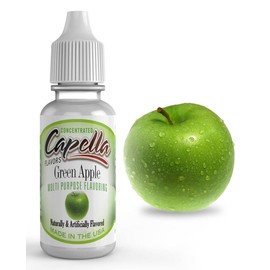 Capella Flavor Drops Green Apple Concentrate 13 Milliliter Bottle