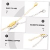 VILLFUL Classic Design Necklace Extender Magnetic Chain Extenders for Necklaces