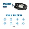 Jayron Digital Wireless Hour Meter,Vibration Activation,Maintenance Reminder,Resettable Job Timer,User Lock