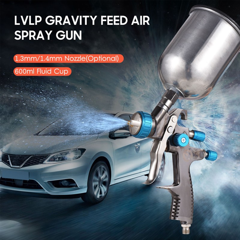 LVLP Feed Air Spray Gun Mini Paint Spraying Gun Kit