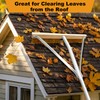 Leaf Roof Brush and Roof Rake, 21 Ft Adjustable Length