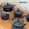 Narihira marble induction pot 18cm / 나리히라 대리석 인덕션 편수냄비