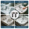 Pack of 2 Sink Overflow Cover Diameter 29 mm, Overflow