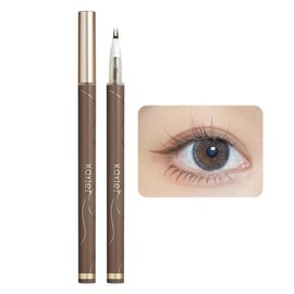 DayaEmmoTQ Dual Ended Lower Eyelash Liner - Ultra Fine Makeup Pencil, Waterproof, Smudge Proof Lash Liquid Liner, High Adhesion, Quick Dry, Long Lasting Eyeliner