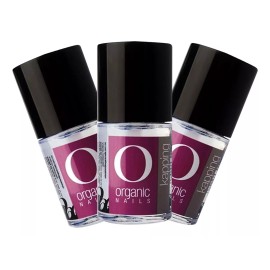 Organic Nails Kit Kapping Sellador Organic Nails Protector Uñas 3pzas 15ml