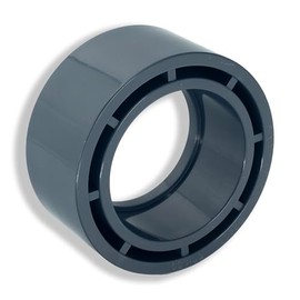 5''x4'' Socket x Socket 5 inch to 4 inch Reducing Bushing Adapter Coupling Connector Fitting Reducer SCH80 UPVC for PVC Pipe