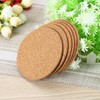 160 * 10mm Round Coaster Absorbent Trivet Made of Cork