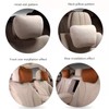 Jachenyue 2Pcs Car Neck Pillows for headrests,for Travel Interior Accessories