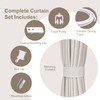 MaKefeile Room Divider Curtains & Flexible Bendable Tracks Set,Privacy Dividers