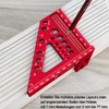 3D Mitre Square Multifunctional 22.5-90 Angle Measure Aluminium Alloy High