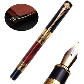 Luxury Fountain Pen Premium Fountain Pen High-Quality Metal with Elegant Piano Lacquer Nib A