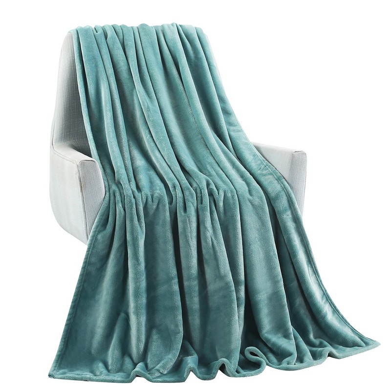 TASTHROW Cuddly Blanket, Soft Fleece Blanket, Sofa Throw, Soft and