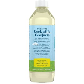 Carrington Farms Organic Liquid Coconut Oil,(16 oz), Gluten free, Non-GMO