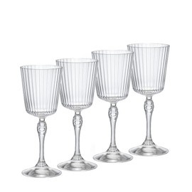 Bormioli Rocco America '20s 8.5 oz. Cocktail Glass, Clear, Set of 4