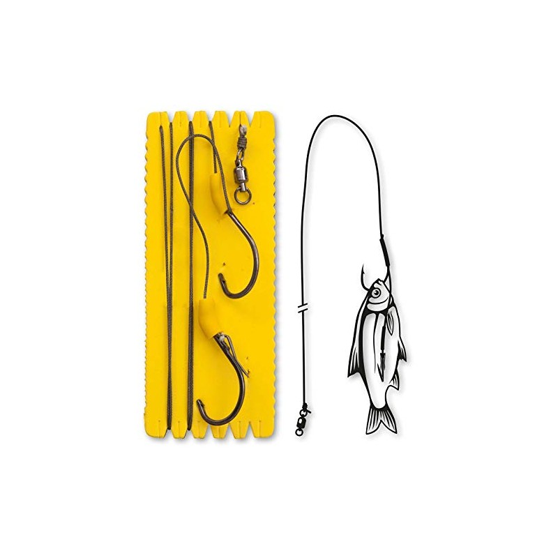 Black Cat, 6/0 Bouy and Boat Ghost Single Hook Rig