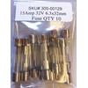Bussmann AGC-15-R (10 EACH)