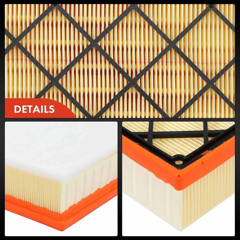 A-Premium Filtro de aire del motor compatible con Ford Edge,