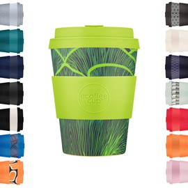 Ecoffee Cup 812 028 Reusable Eco Friendly Cup Saucer 350ml