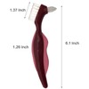 Premium Hard Denture Brush, Multi-Layered Bristles & Portable Double Sided