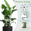CAIXIANGYU Pack of 12 Plant Supports, Plastic Trellis for Climbing