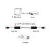 SekTek CM-05050 Balun Video 8MP BNC Male CVI AHD CVBS