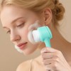 Beomeen Face Brush 2 in 1, Facial Cleansing Exfoliating Scrubber