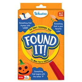Skillmatics Scavenger Hunt Card Game - Found It, Educational Learning Toys, Perfect for Home, School, Travel, Playdates & Party Games, Gifts for Kids and Families, for Ages 4, 5, 6, 7