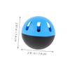 KONTONTY 4pcs Hollow Baseball Practice Balls Soft Training Aid for