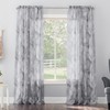 No. 918 Cristo Crushed Sheer Voile Rod Pocket Curtain Panel,