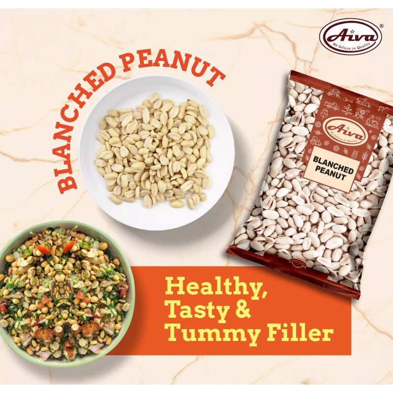 Aiva Peanut Blanched 5 LB