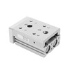 MXS16 Pneumatic Guide Rail Cylinder High Accuracy 16×2mm Bore Size