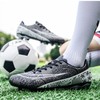 Roniluu Soccer Shoes Men,Low-Top Soccer Cleats Women,Professional Football Shoes Boys